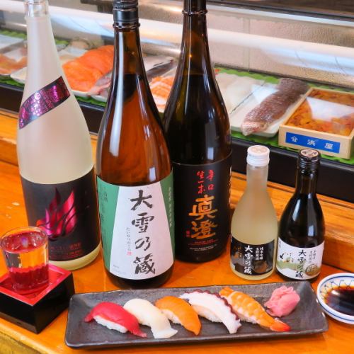 専属の担当者が酒屋さんとセレクトした【日本酒】