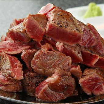 ≪鉄板宴会コース≫【2H飲放付】牛ハラミステーキなど厳選素材の鉄板焼付き9品4500円(税込)