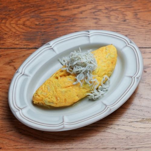 しらすのオムレツ