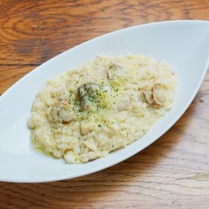 ほたてとポルチーニ茸のリゾット