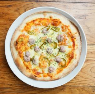 サルシッチャとハラペーニョ