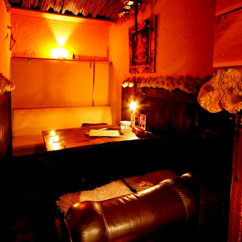 We offer everything from private rooms designed to resemble caves to secret rooms hidden behind doors!