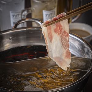 All-you-can-eat beef shabu-shabu