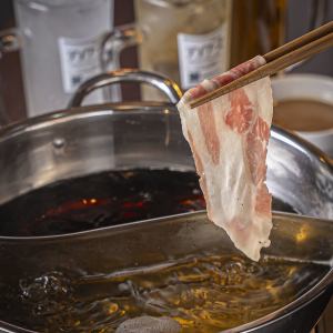 All-you-can-eat pork shabu-shabu