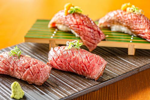 Grilled wagyu lean meat