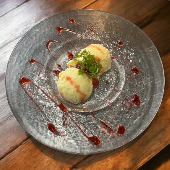 バニラアイス