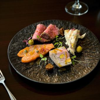 アテ前菜4種盛り合わせ