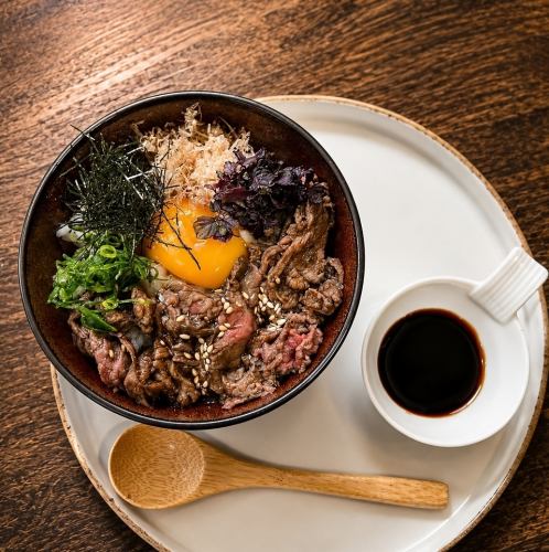 お肉屋さんの卵かけご飯