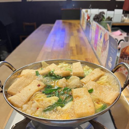 当店名物★創業以来自慢の味「京もつ鍋」