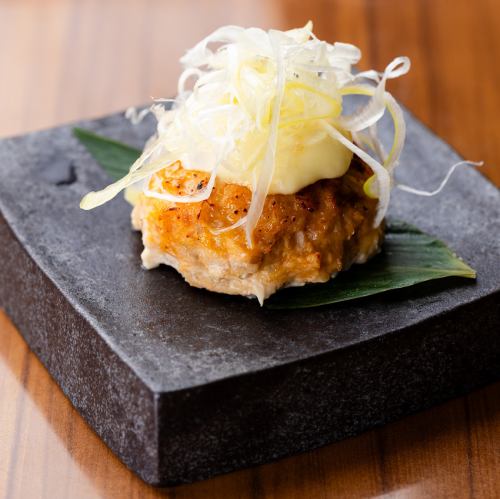 Grilled Meatballs with Green Onion and Mayonnaise