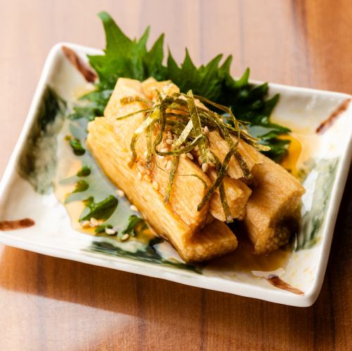 Homemade pickled yam soy sauce