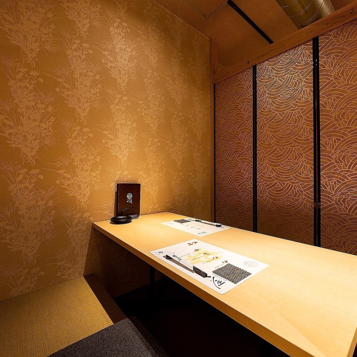 [All seats are private rooms] You can enjoy your meal slowly in a private space♪