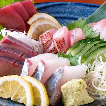 毎日仕入れる新鮮な海鮮♪