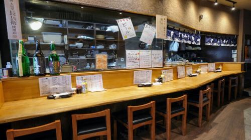 料理人の技術を目の前で堪能◎カウンターで贅沢な時間を