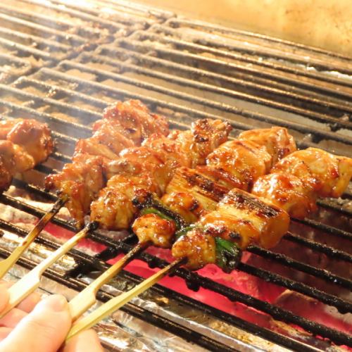 新鮮若鶏の焼鳥1串50円～