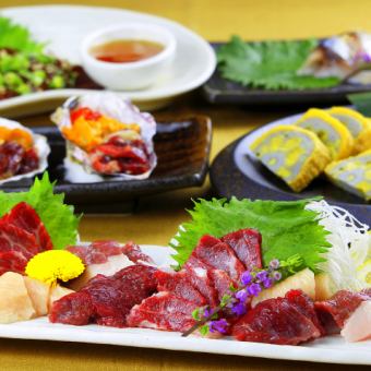 【4000日元套餐（含火锅）】国产牛骨火锅/3种刺身，8道菜，畅饮（※12月26日至1月4日不接受预约）