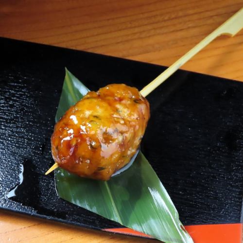 Homemade meatball skewers