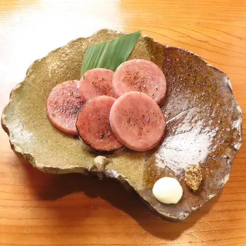 雲仙ハムの炭火焼