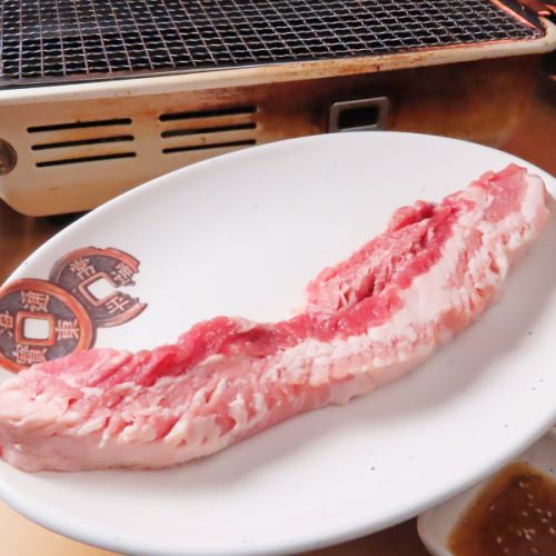 山麗上豚サムギョプサルセット基本セット(1～2人前）