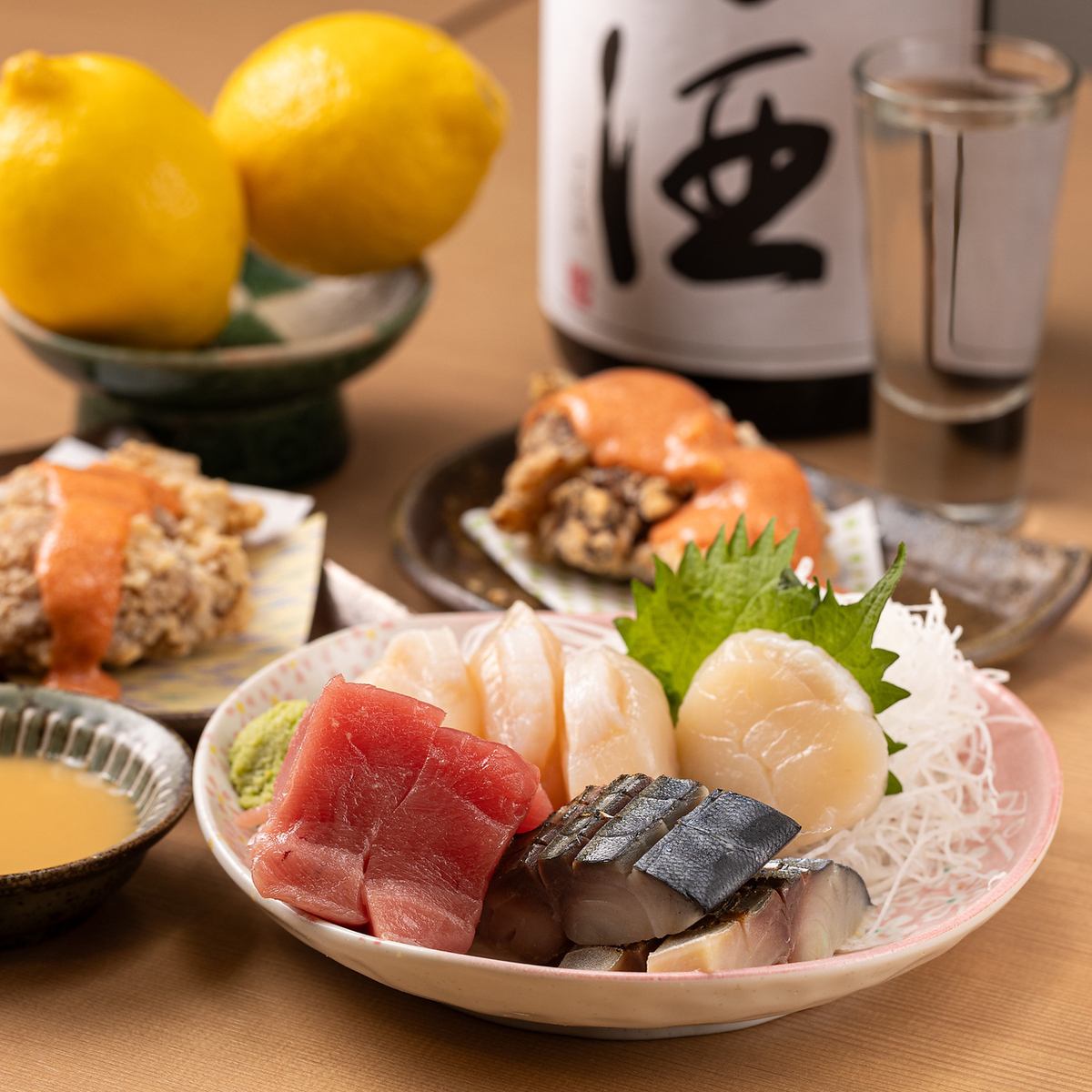 だし巻き玉子、おでん、自家製〆さば それに旬の料理を提供する居酒屋