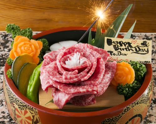用肉庆祝您的生日！
