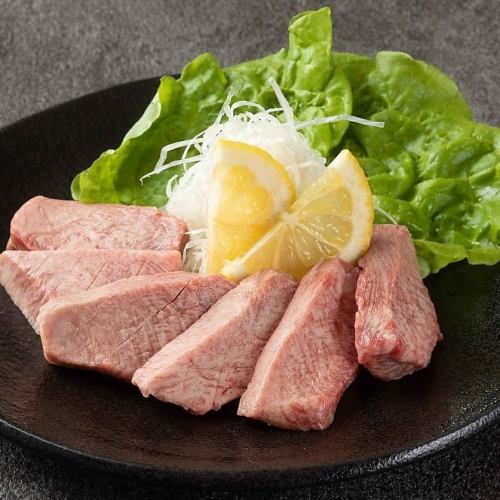 Thick-sliced salted tongue