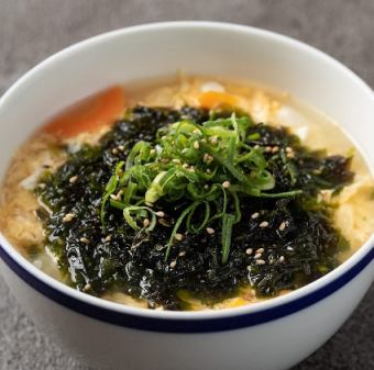 Korean seaweed rice bowl