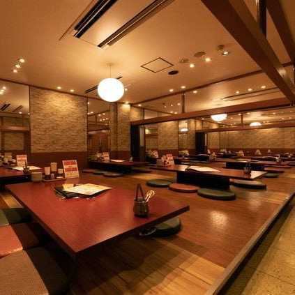 Relaxing tatami seats *Reservations only