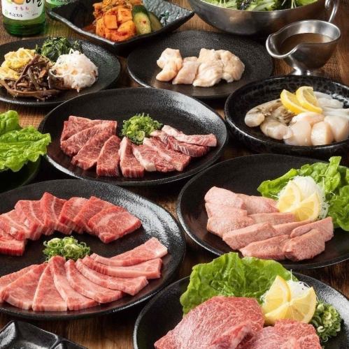 ランチから食べ放題でガッツリ焼肉を満喫！