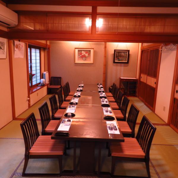 [Recommended for company banquets] Not only small groups but also banquets for 10 or more people can be used in private rooms.In addition, since it is an old-fashioned calm space, there is no doubt that elderly people will be pleased.An air purifier is installed in the private room, and regular ventilation is provided, so you can use it safely and securely.