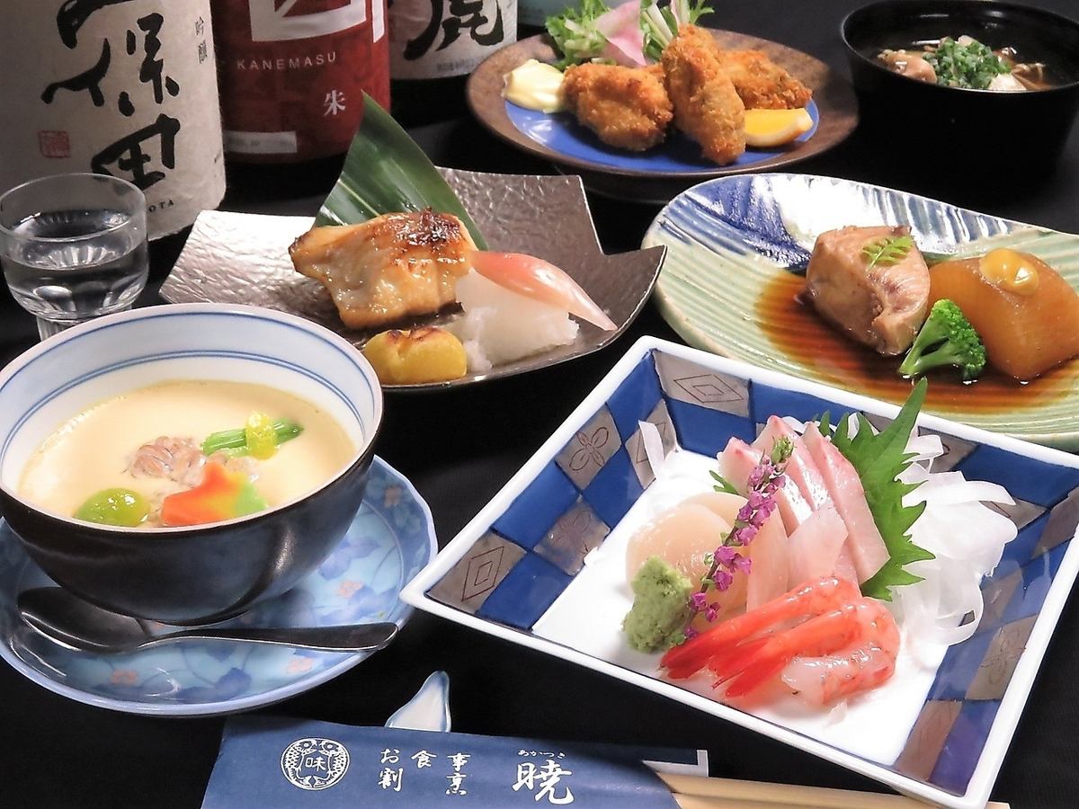 ★Safe in a private room★Enjoy winter flavors 7 dishes 2 hours all-you-can-drink course 5,500 yen