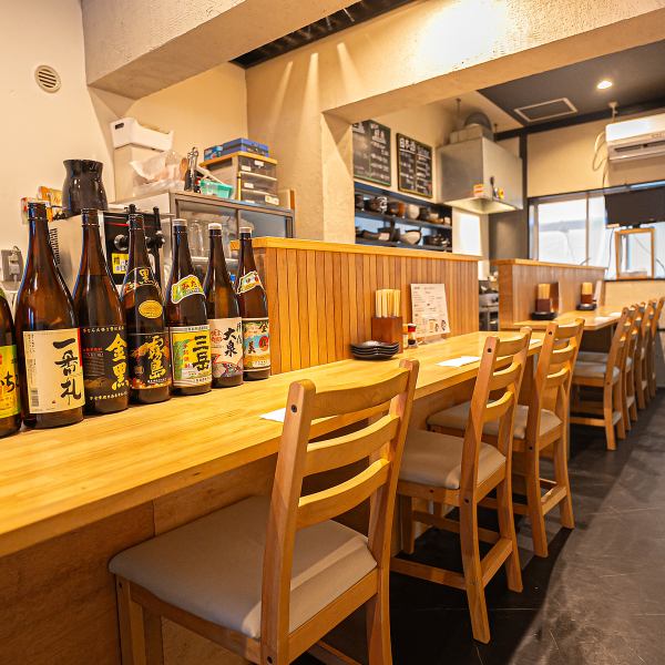 〈Individuals are welcome to visit◎〉We have 6 counter seats where you can relax and enjoy your time!Please feel free to come by after work.Of course, you are also welcome to visit us with your friends, co-workers, or loved ones!