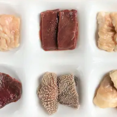 Assortment of 6 Kinds of Offal