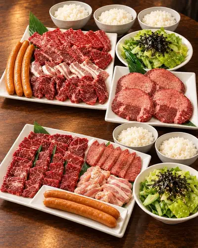シーンに合わせて選べる♪全4種の充実コース！