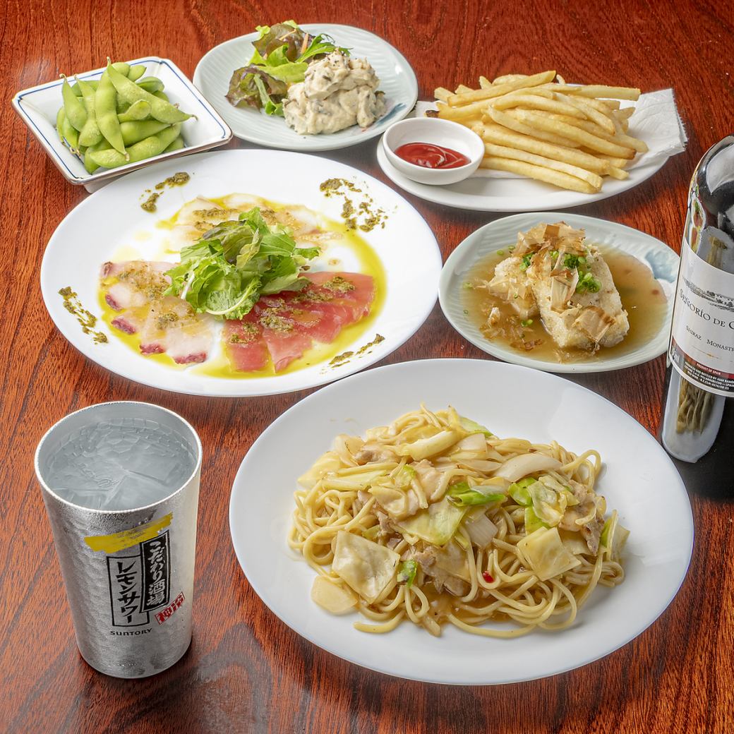 飲み放題付きコースも充実♪女子会や仕事帰りの飲み会にどうぞ！