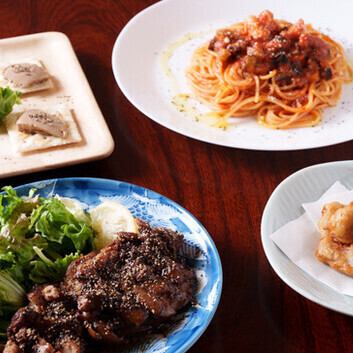 【盡情享受與酒相配的美味佳餚吧！ 】