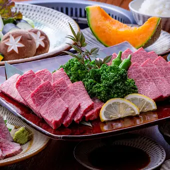 豊後牛焼肉　特選ロース焼コース　10,450円(税込)
