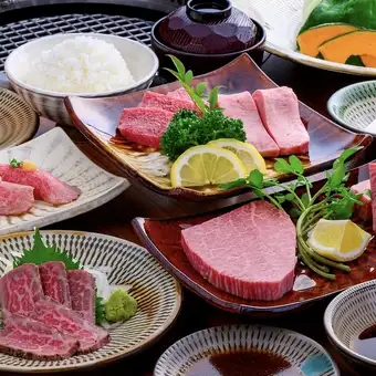 【肉寿し付】豊後牛焼肉　極み焼コース14,300円(税込)