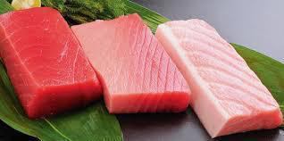 3 Kinds of Bluefin Tuna Sashimi