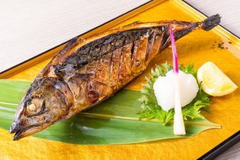 One grilled mackerel directly from Daiko Fisheries