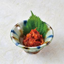 つぶ貝チャンジャ
