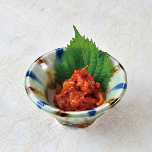 つぶ貝チャンジャ