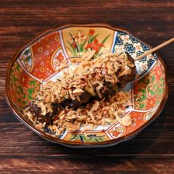 カリカリスパイス　牛ハラミ串　１本