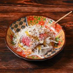 冷製　黒毛和牛ローストチーズ串　１本