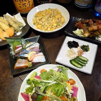 3時間飲み放題付き【遊膳特製コース】6000円→5500円