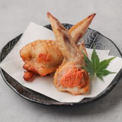 Hakata's new specialty: Mentaiko chicken wings