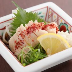 Boiled tripe with ponzu sauce and grated radish