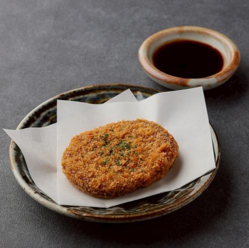 Red potato croquette