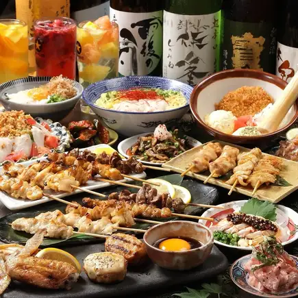 ■日～木限定■★2時間★ 焼き鳥・餃子食べ放題　3000円⇒2200円