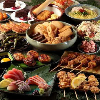 [Groups Welcome◎] Standard 2-hour all-you-can-drink included ◇ Premium course (no hot pot) 4500 yen